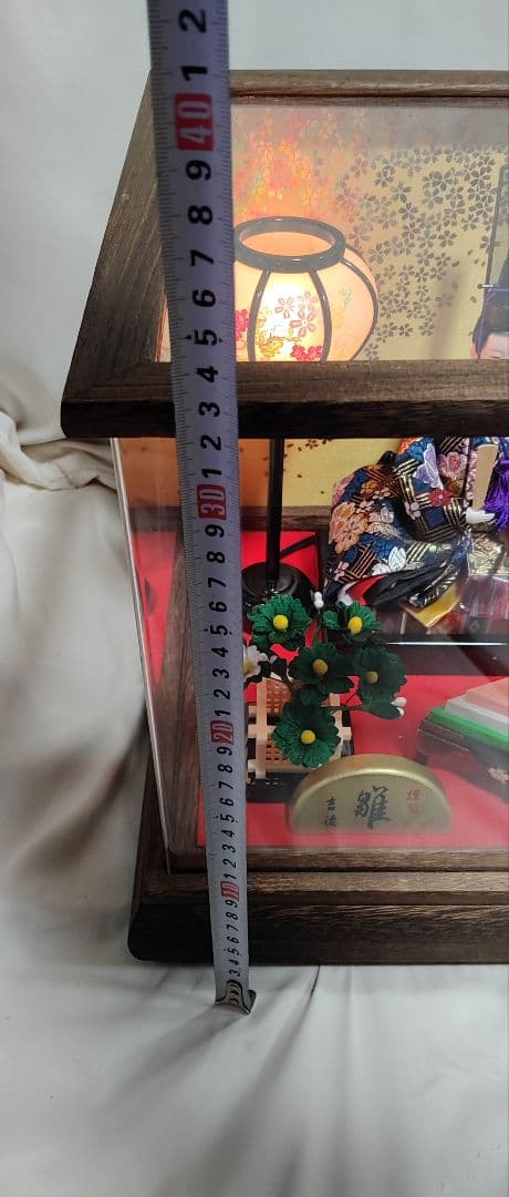 値下げ　吉徳　雛人形セット ひな祭り用　美品 3回程使用　未使用CD付き