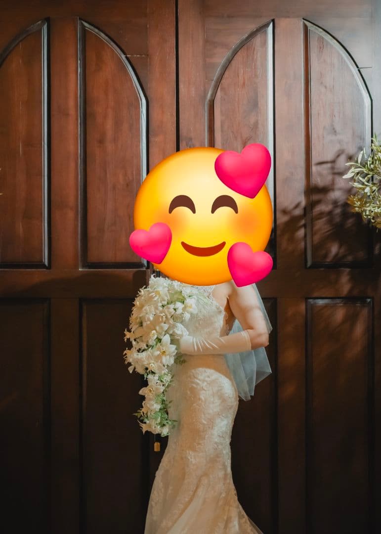 【おこわ】ユリ 結婚式 ブーケ 北川景子 ブライダル エレガント 花嫁