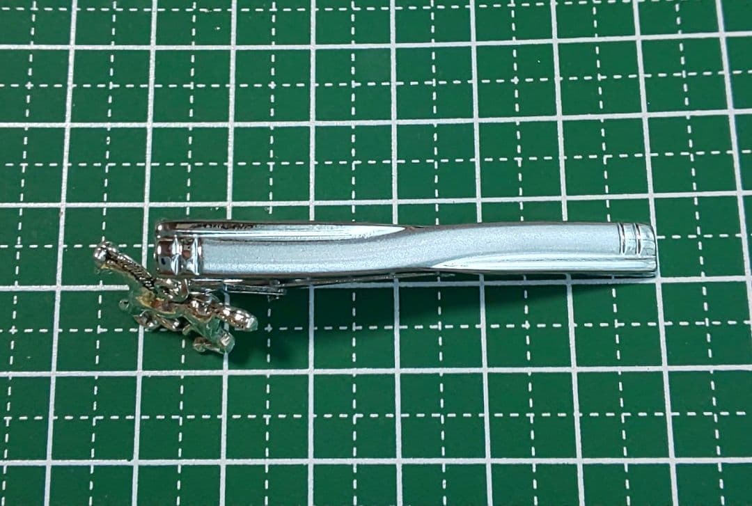 HM　ネクタイピン　シルバー　ホース　馬