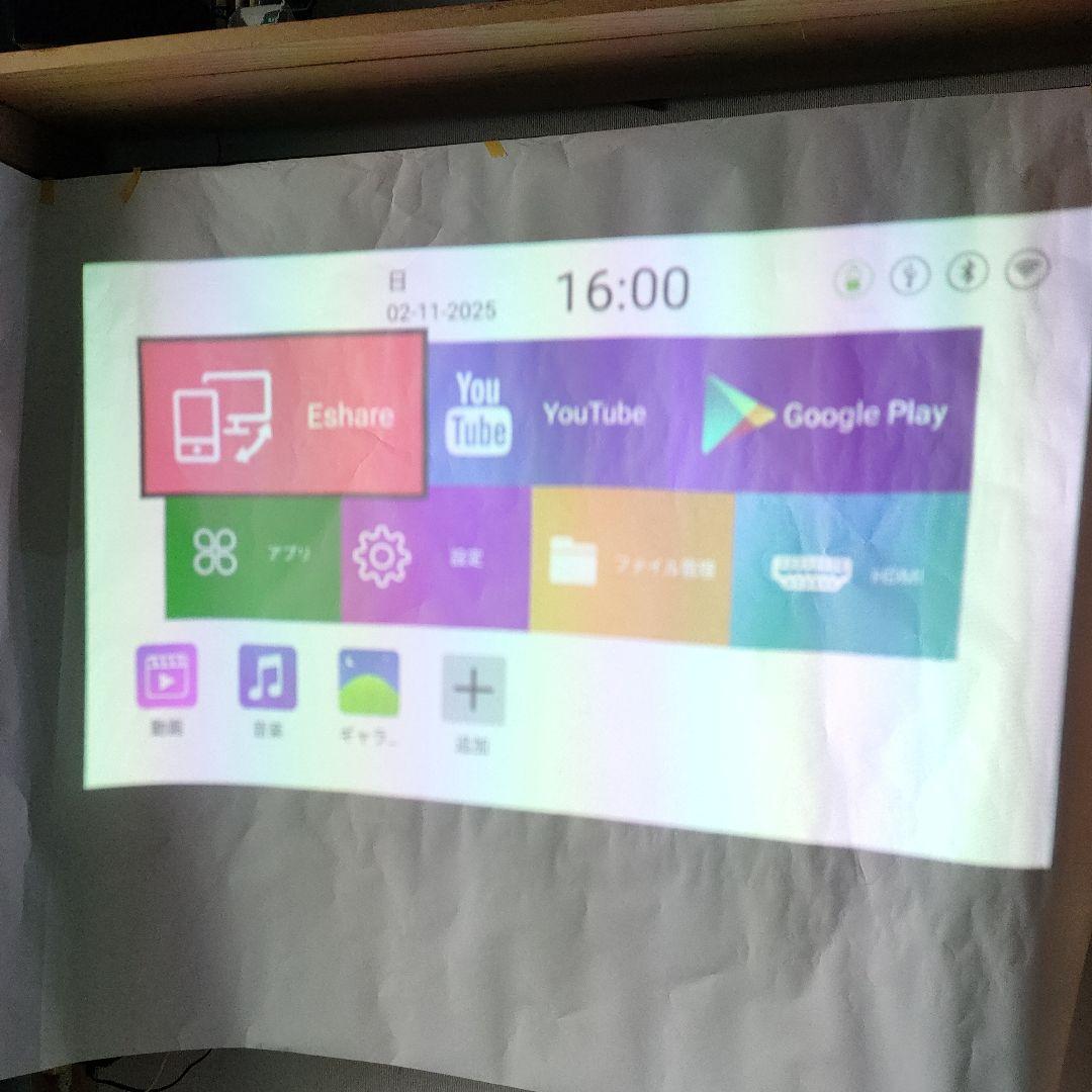 ＷiＭiＵS Q1 プロジェクター 本体 中古