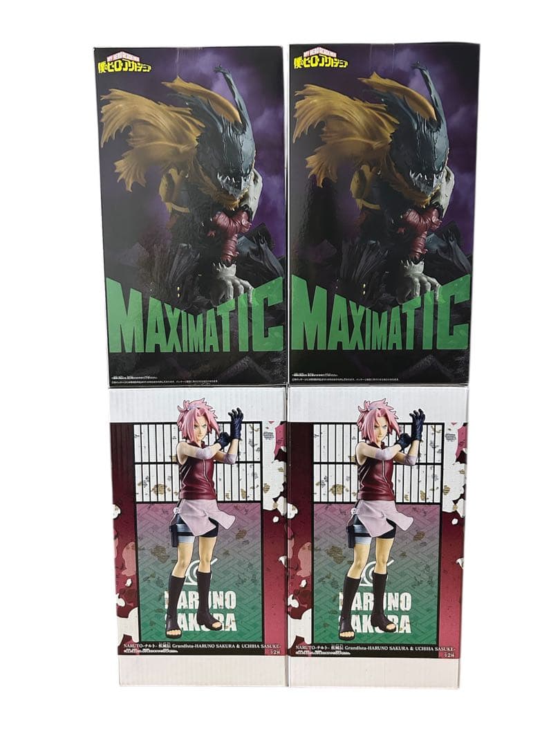 最新プライズフィギュア まとめ売り 4個セット 緑谷出久 春野サクラ