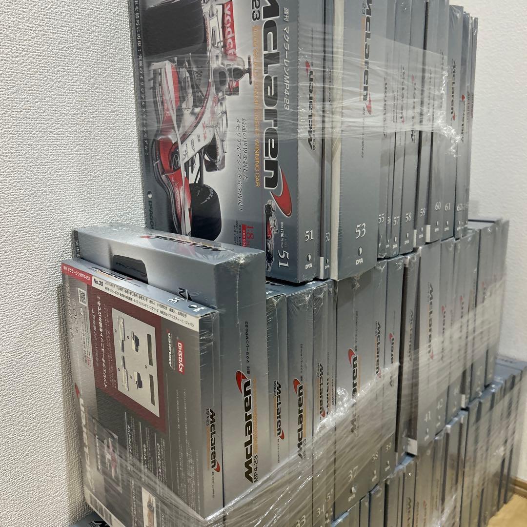 デアゴスティーニ　週刊 マクラーレン MP4-23 模型　ほぼ全巻