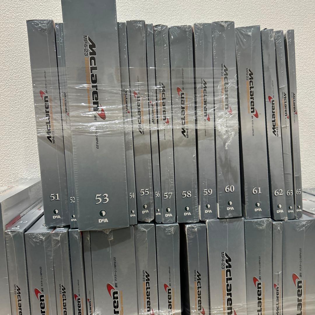 デアゴスティーニ　週刊 マクラーレン MP4-23 模型　ほぼ全巻