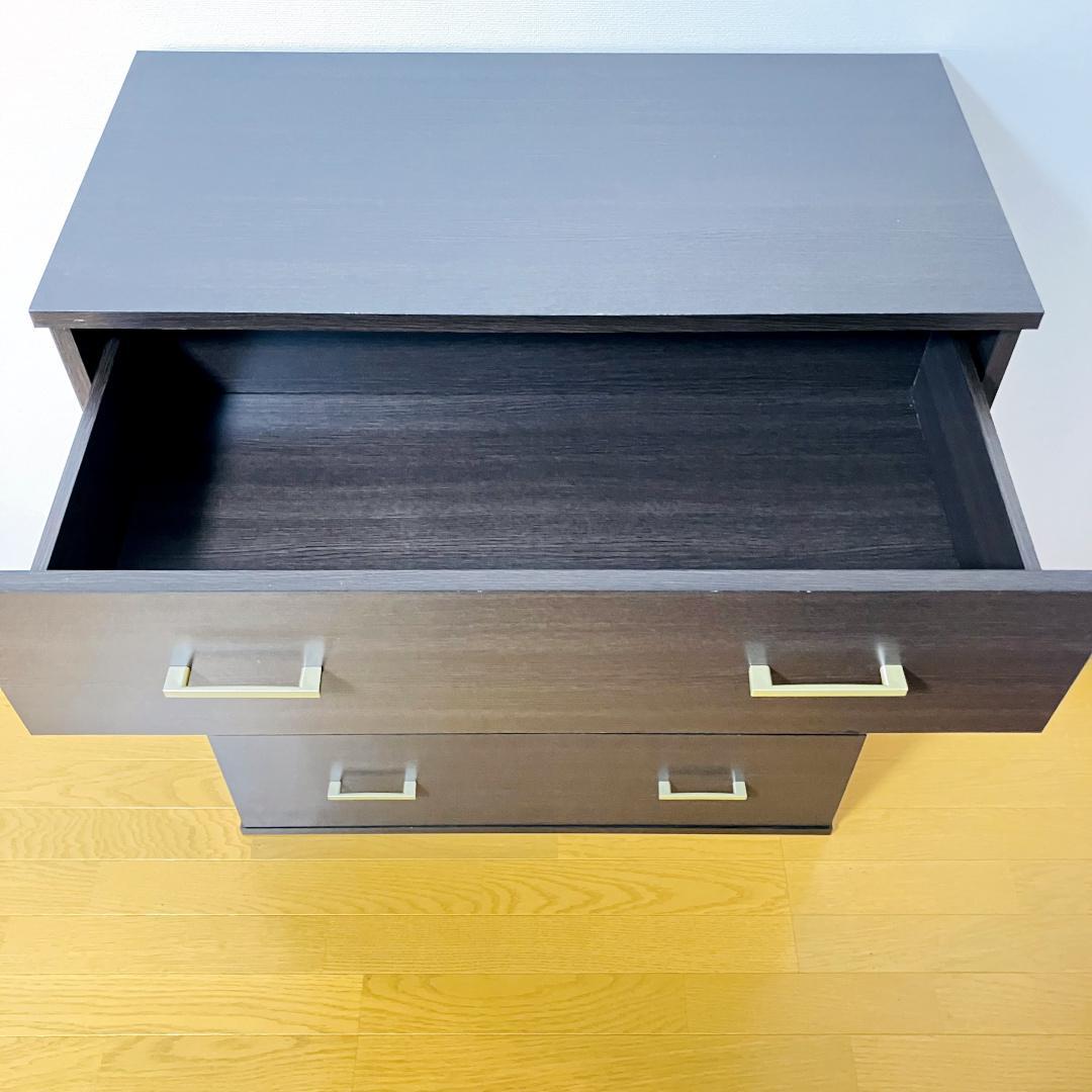 ✨ 　ニトリ チェスト クローネ 9080 ダークブラウン　✨