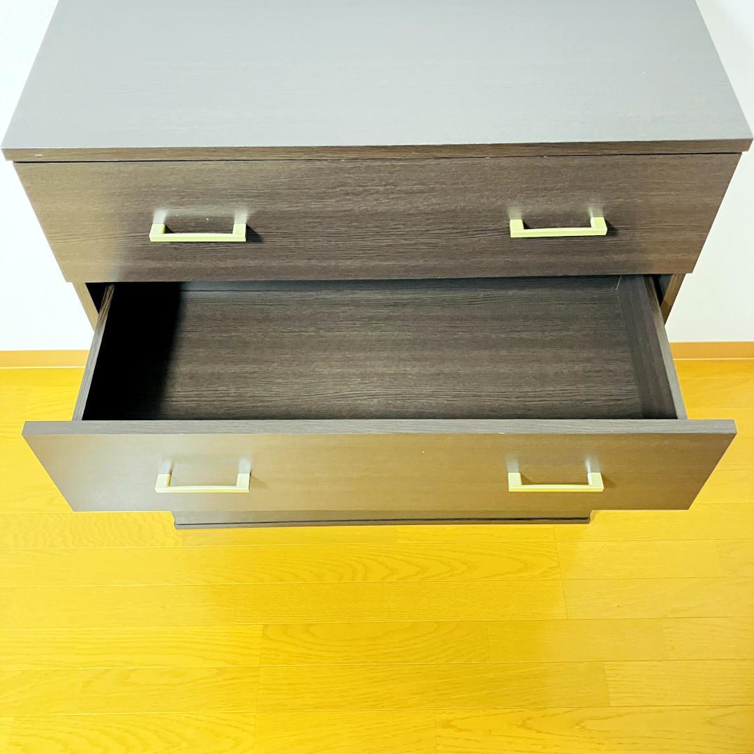 ✨ 　ニトリ チェスト クローネ 9080 ダークブラウン　✨