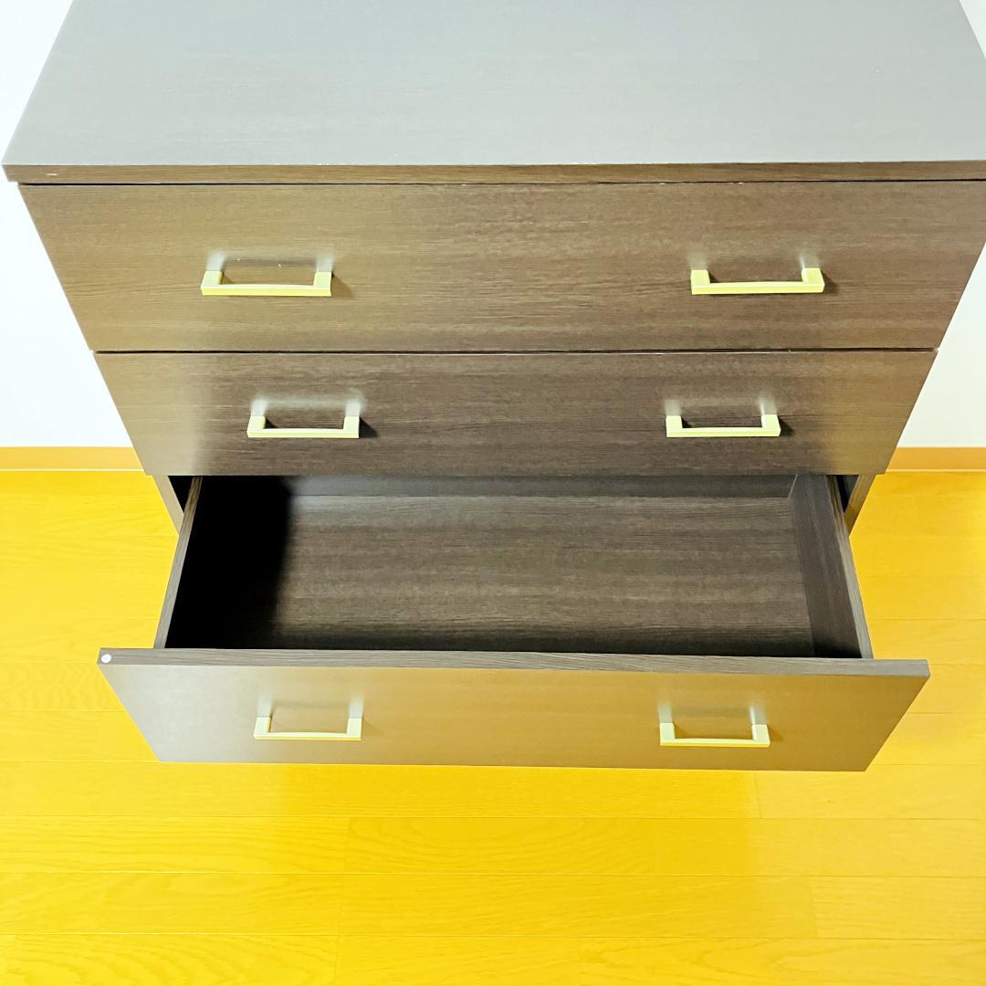 ✨ 　ニトリ チェスト クローネ 9080 ダークブラウン　✨