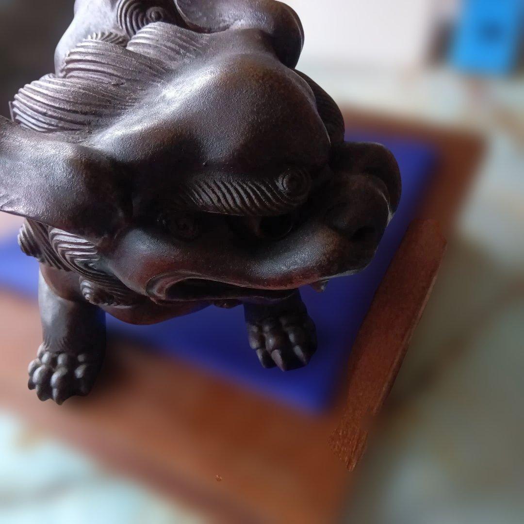 古備前焼唐獅子