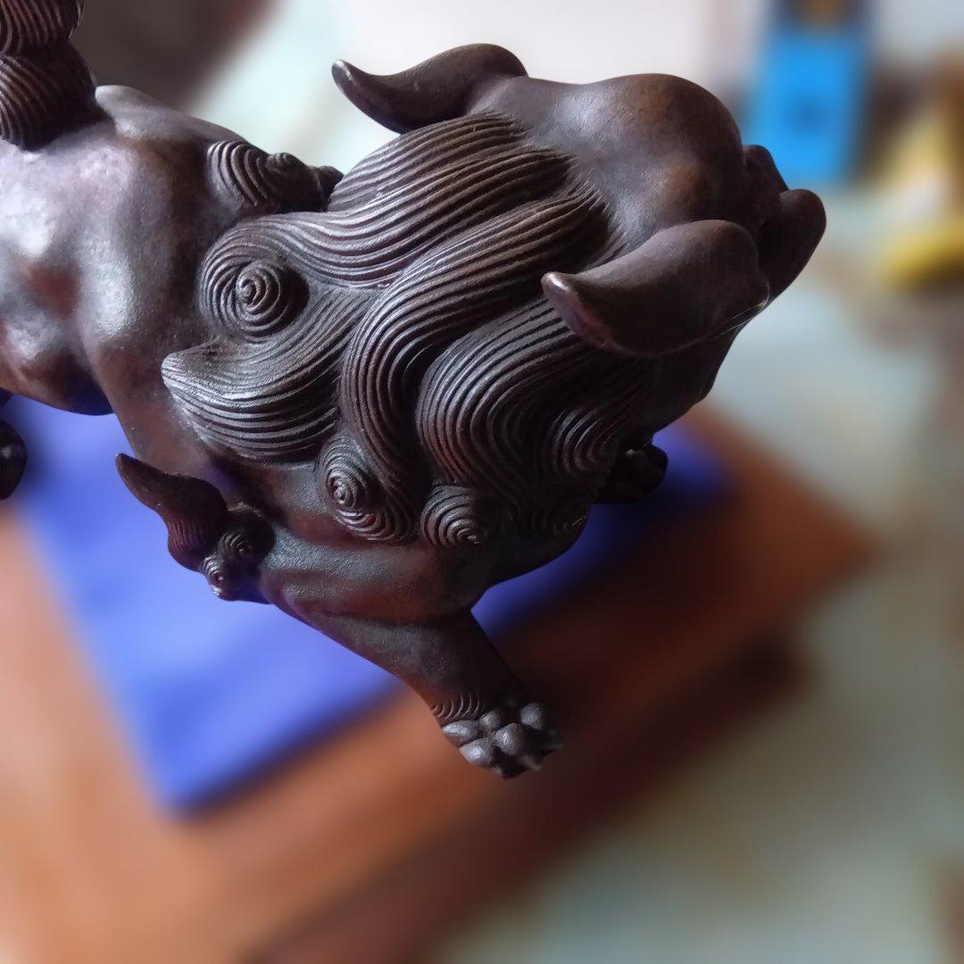 古備前焼唐獅子