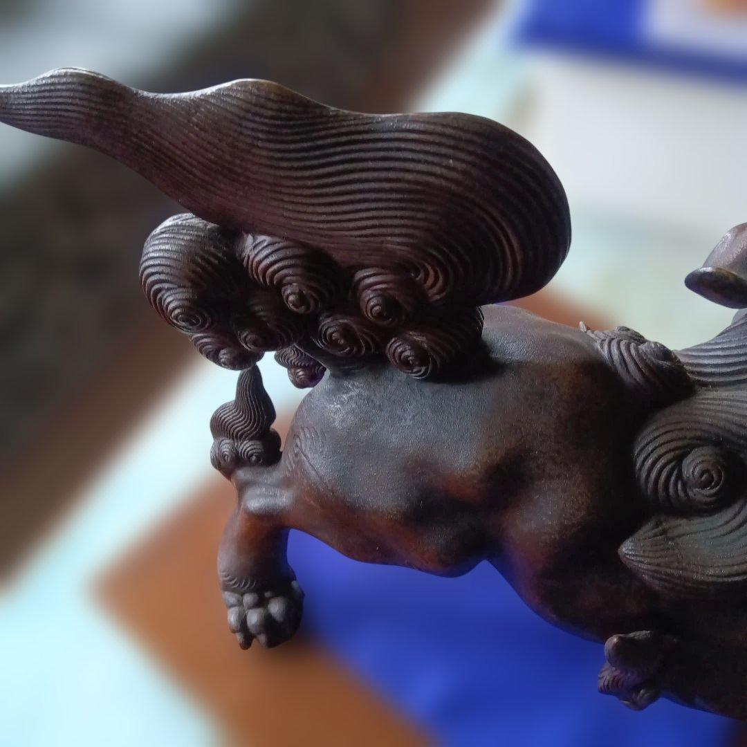 古備前焼唐獅子