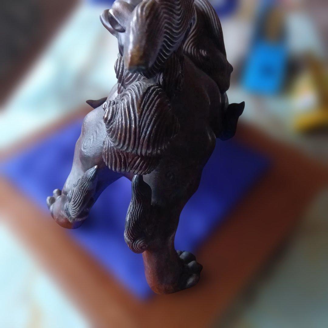 古備前焼唐獅子