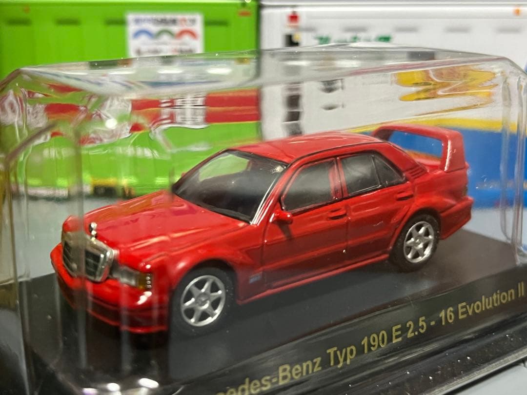 ★京商 1/64 ベンツ 190E EVOLUTION Ⅱ ポルシェ 934