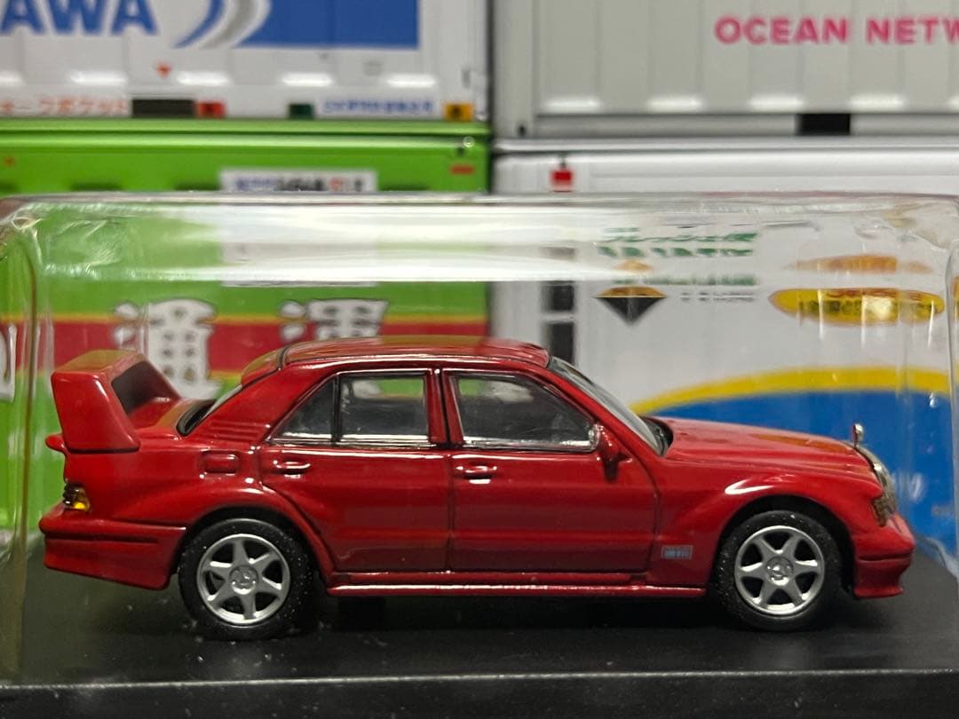 ★京商 1/64 ベンツ 190E EVOLUTION Ⅱ ポルシェ 934