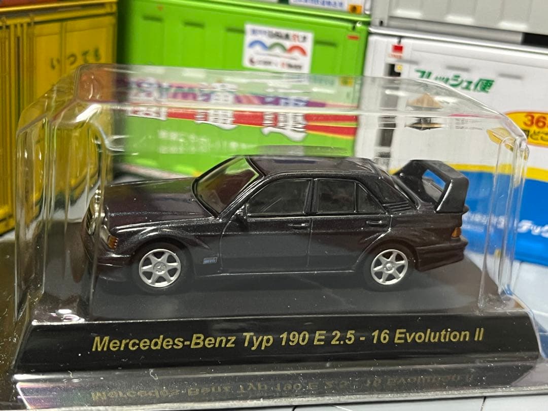 ★京商 1/64 ベンツ 190E EVOLUTION Ⅱ ポルシェ 934