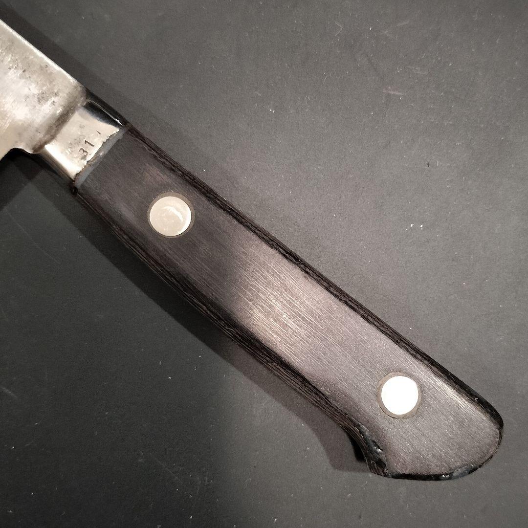 日本橋 木屋 スウェーデン鋼 本鍛造 鎌型 包丁 18cm #6 研ぎ済み