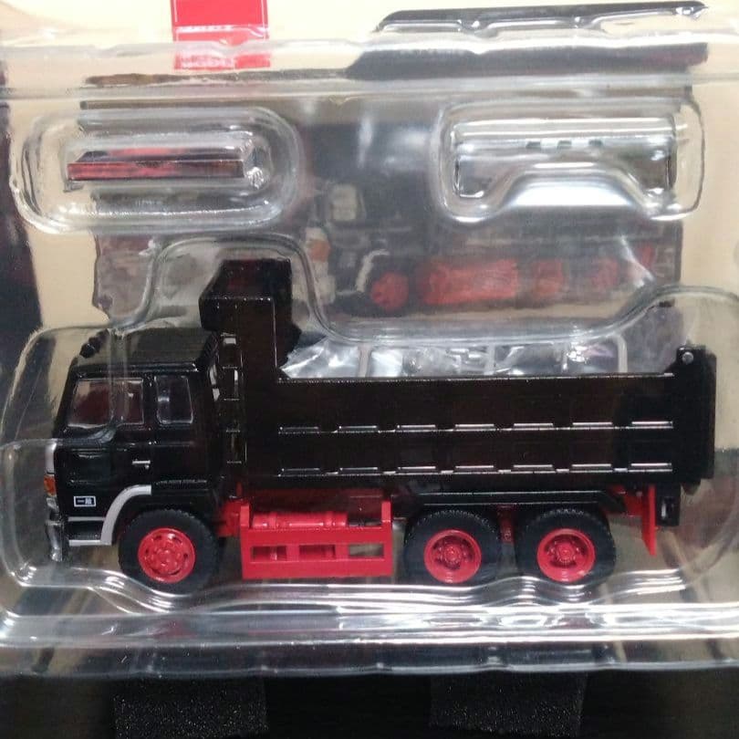 DBGT 1/64 日野 スーパードルフィン ダンプ トラック (ブラック)