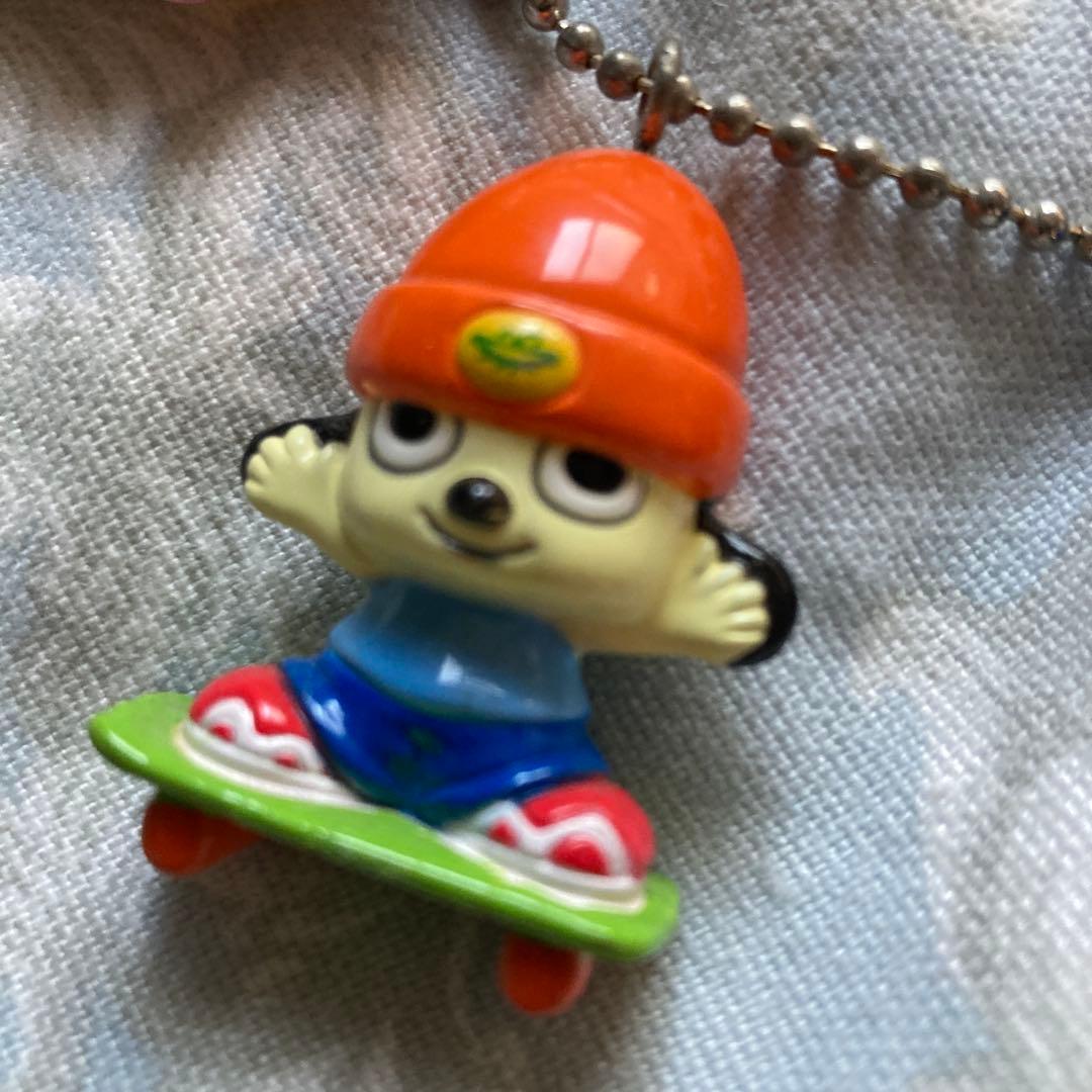 パラッパラッパー マスコット　フィギュア　キーホルダー　レトロ　ゲーム
