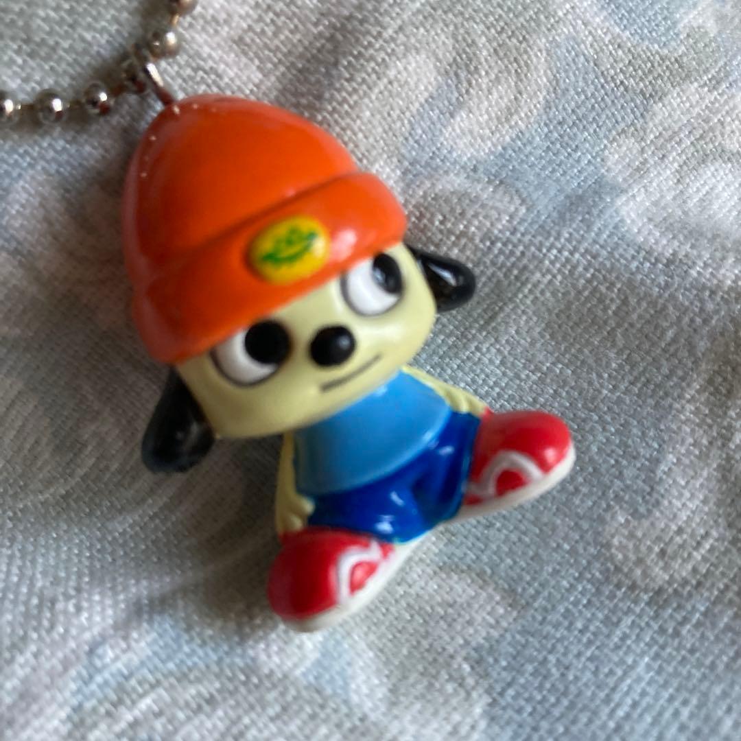 パラッパラッパー マスコット　フィギュア　キーホルダー　レトロ　ゲーム