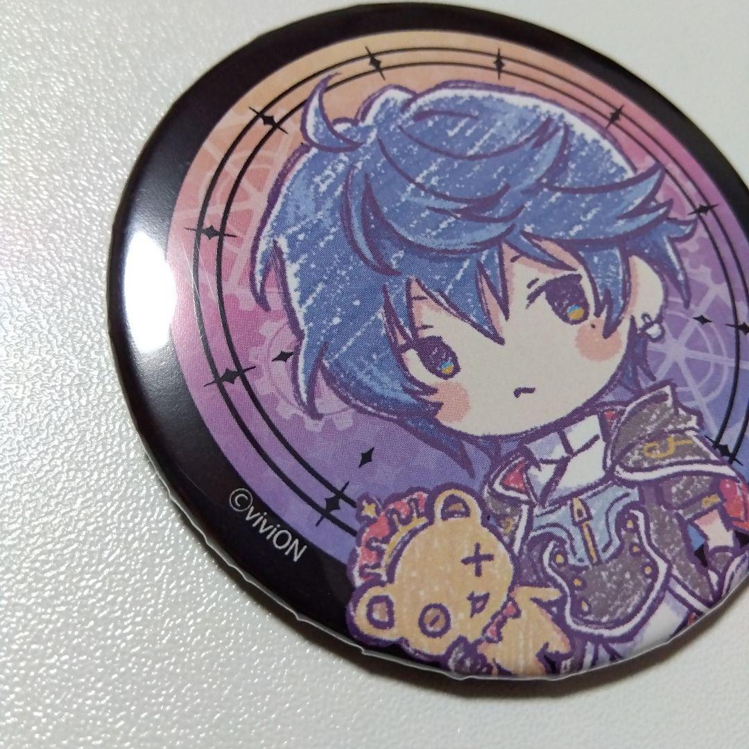 【クロケスタ】朱鷺燈一夜 グラフアート 缶バッジ