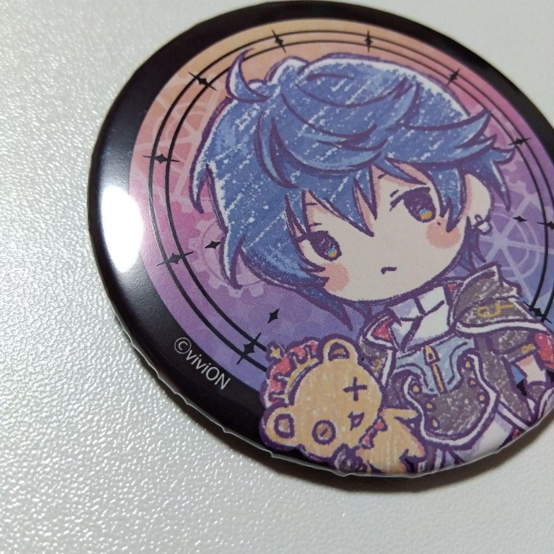 【クロケスタ】朱鷺燈一夜 グラフアート 缶バッジ