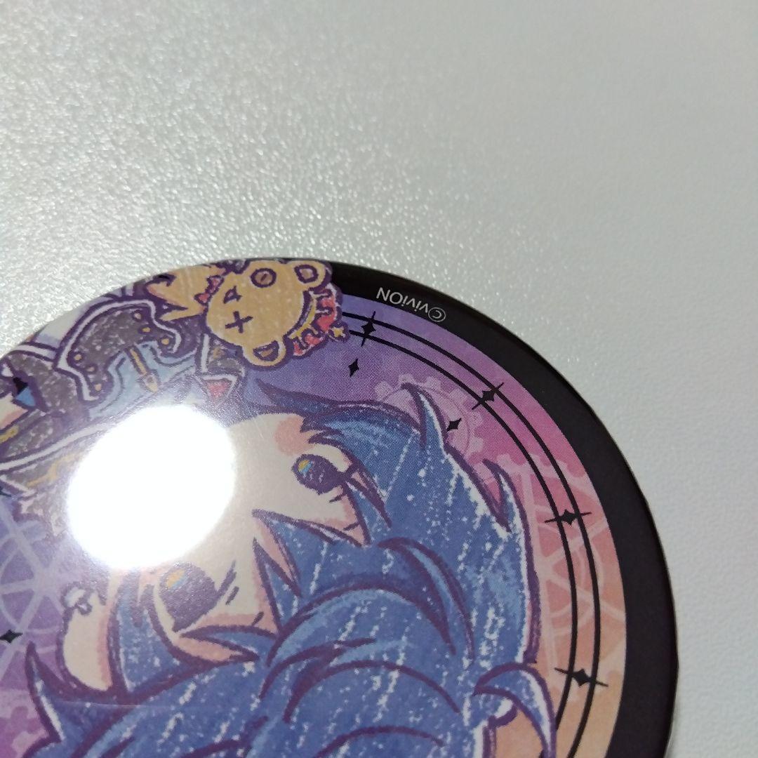 【クロケスタ】朱鷺燈一夜 グラフアート 缶バッジ