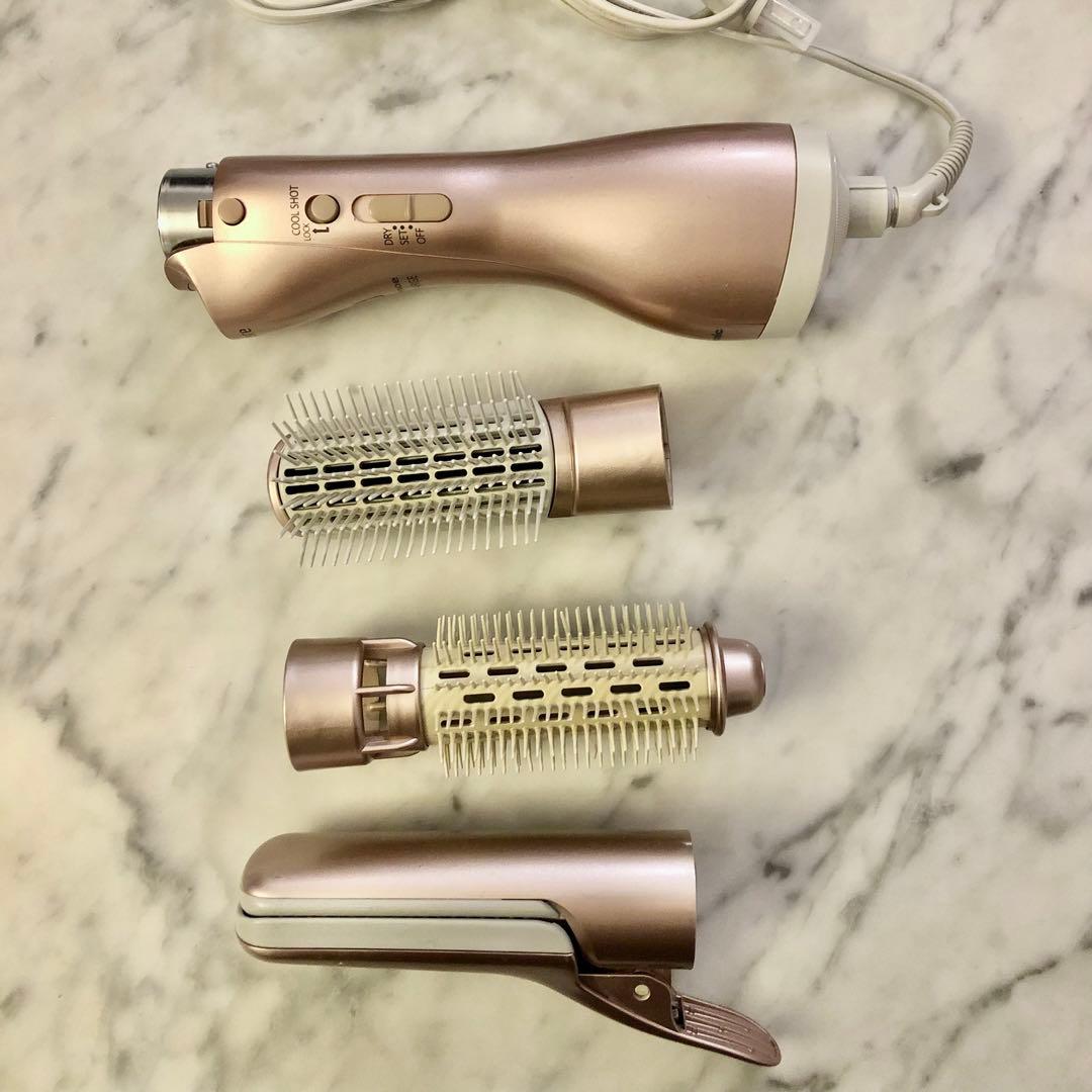 くるくるドライヤー　ナノケアPanasonic EH-KN8B ローズゴールド