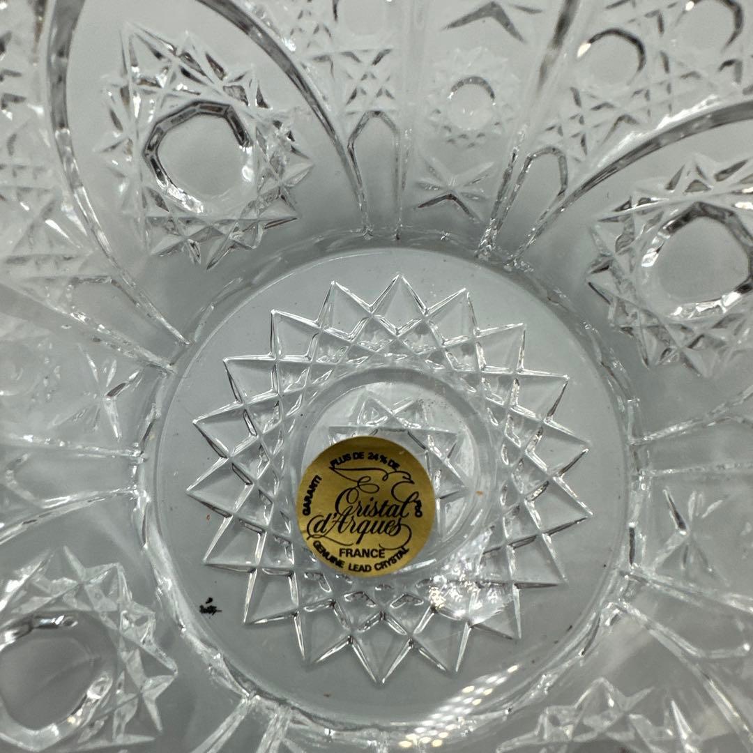 クリスタル調ガラスキャニスター4個セット