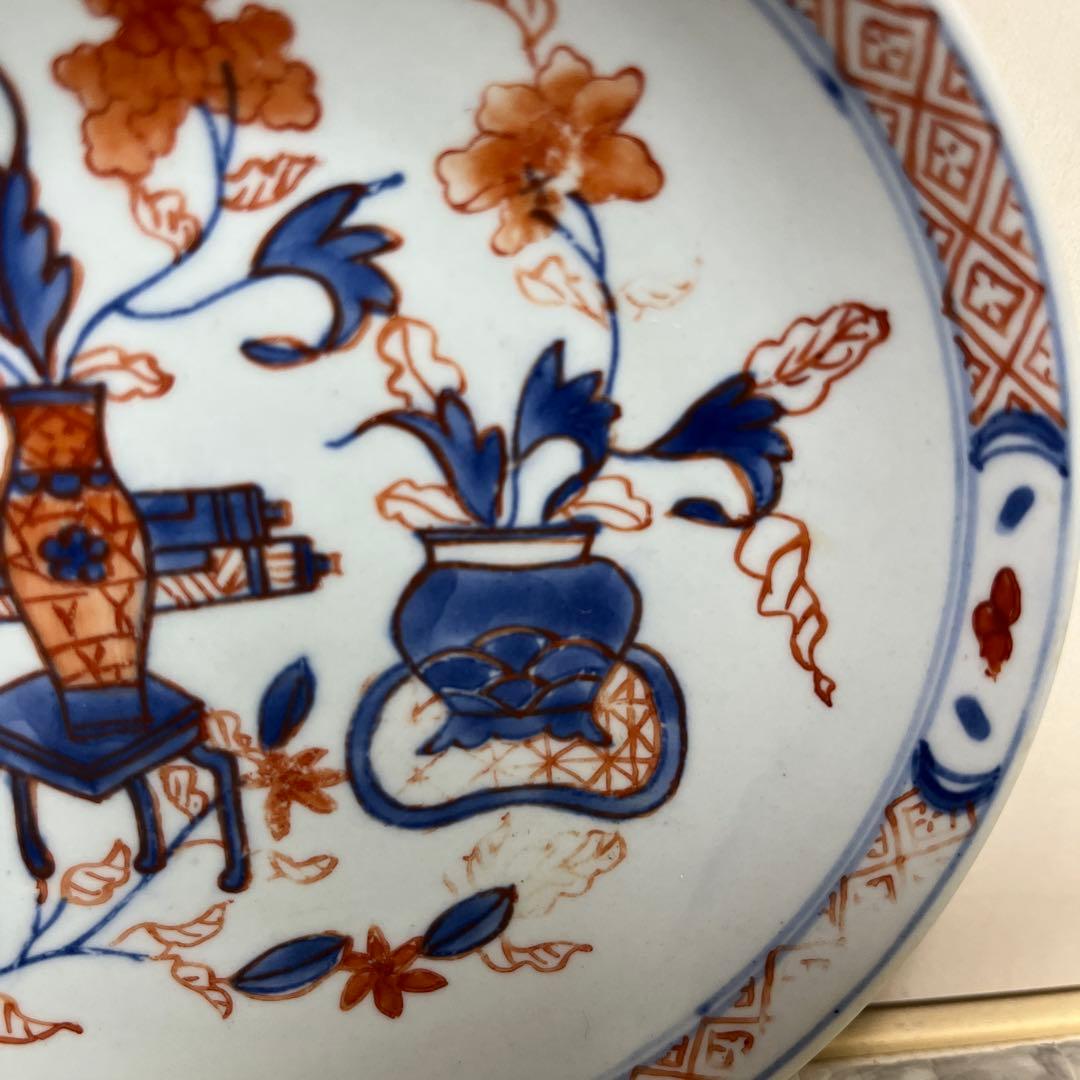 大明成化年製　皿　骨董品　中国品　中國品