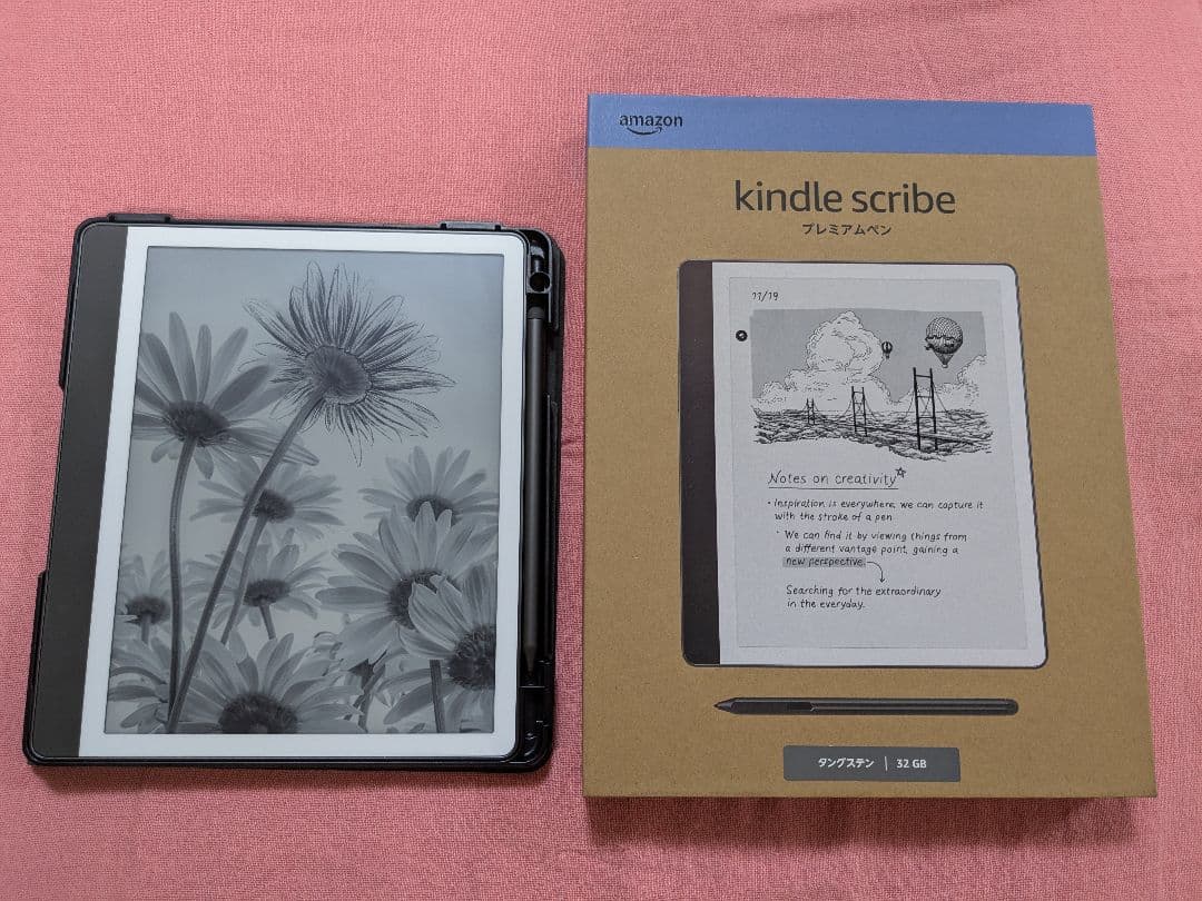 電子書籍リーダー本体 Kindle Scribe 2024 Notebook Design