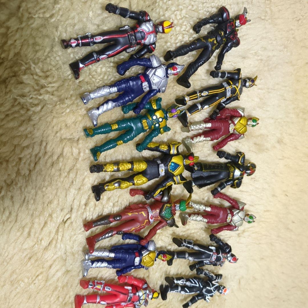 【バンダイ／14P】BANDAI仮面ライダー人形まとめ売り