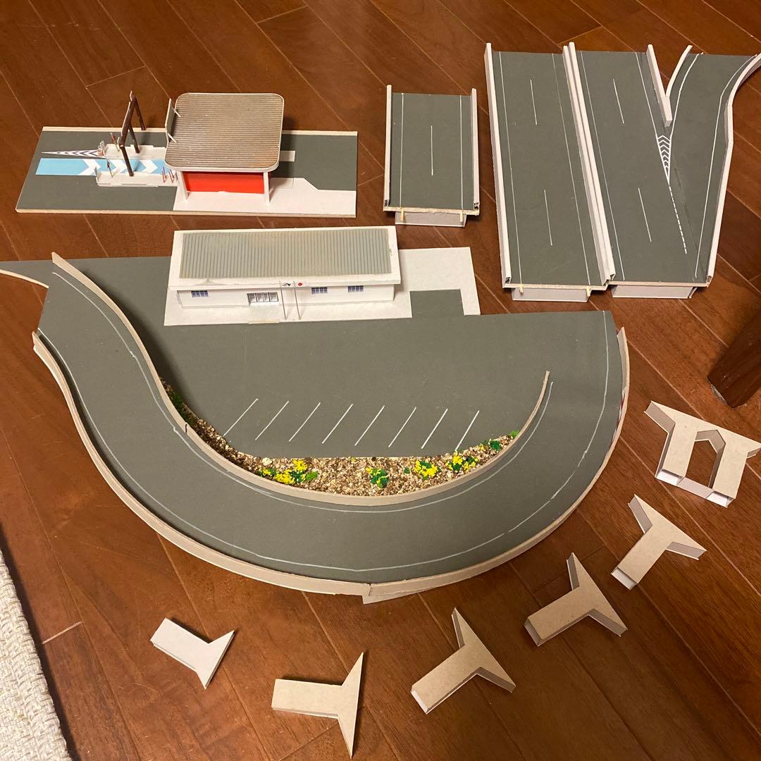 鉄道模型　高速道路　1/150 ジオラマ　ストラクチャー