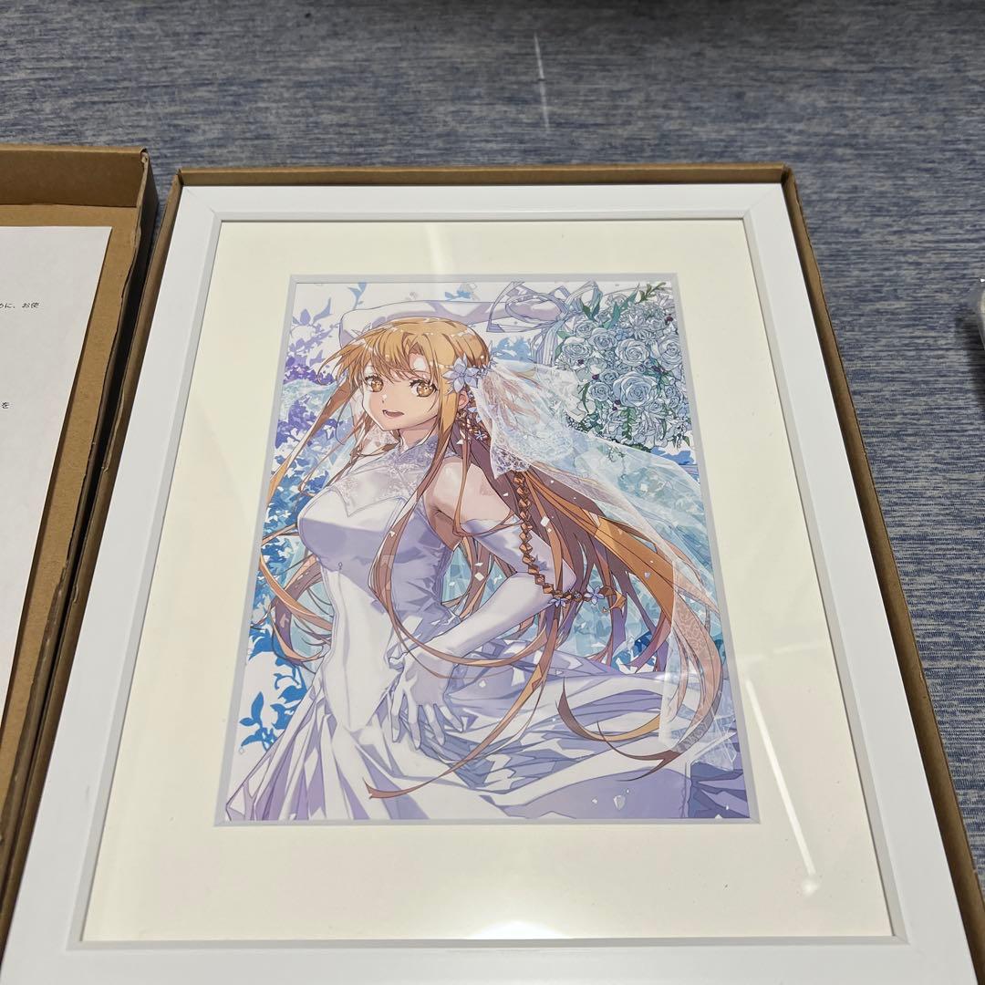 ソードアートオンライン　15周年記念オンラインくじ キャラファイングラフ　アスナ