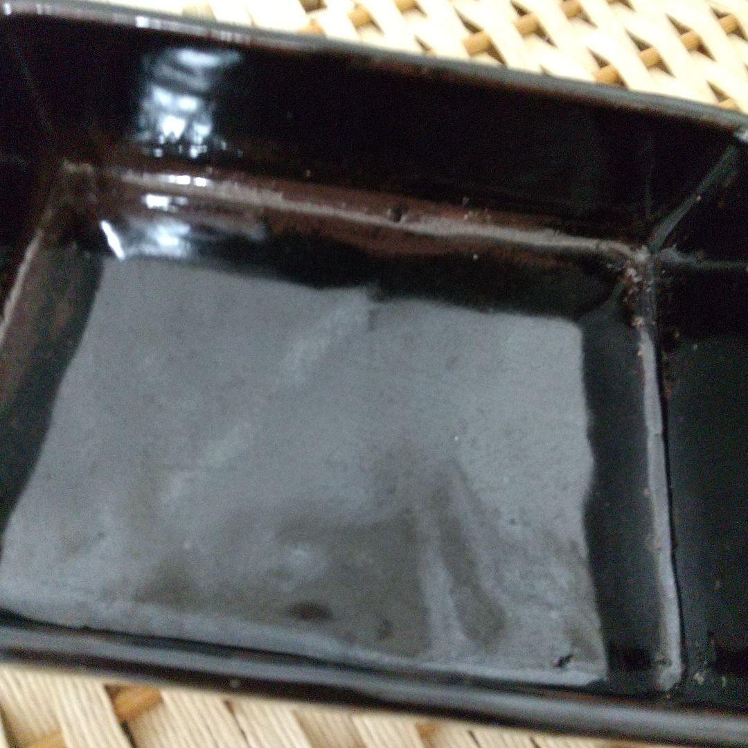 新品 東屋 伊賀 角鉢 5.5寸 長方形 黒飴釉 ②