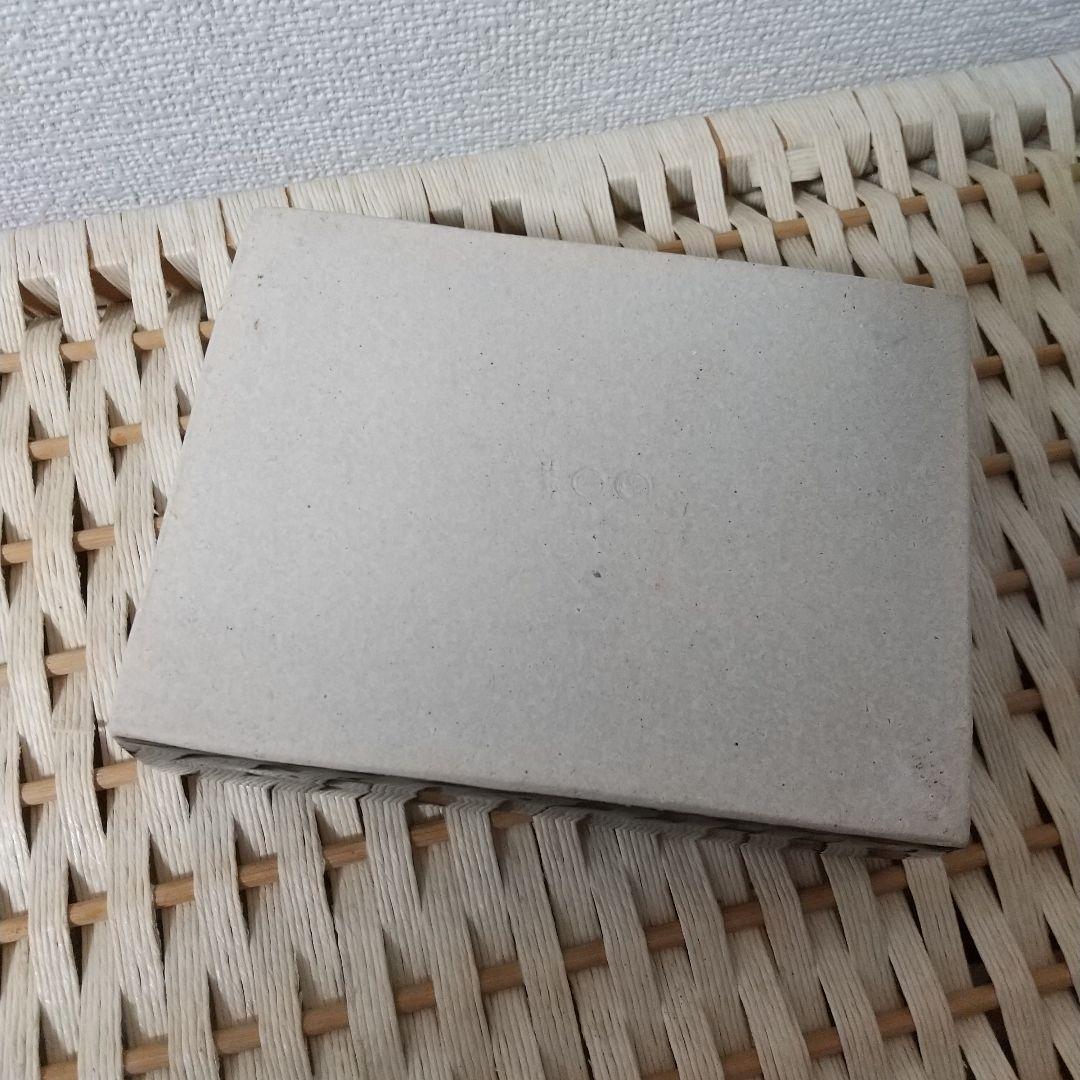 新品 東屋 伊賀 角鉢 5.5寸 長方形 黒飴釉 ②