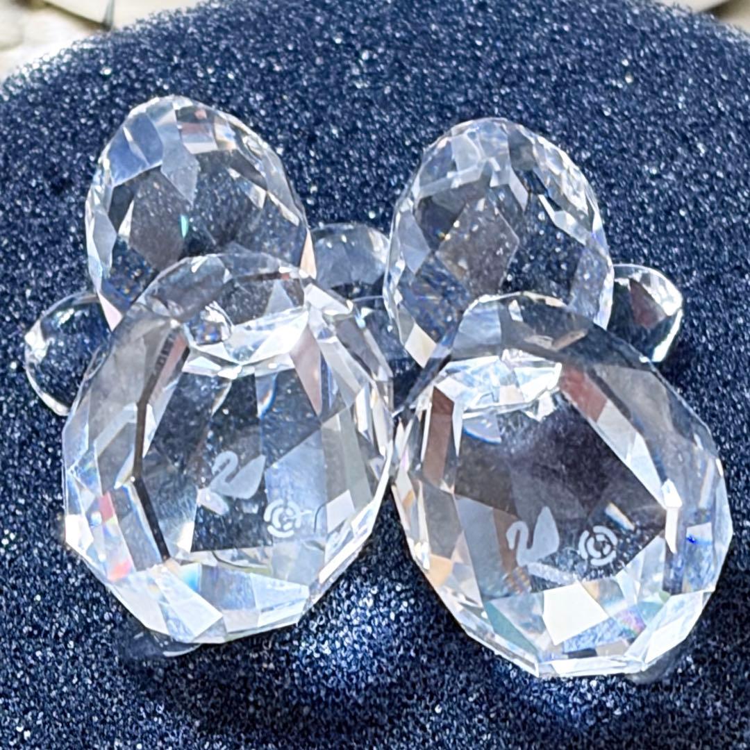 【美品】スワロフスキー『Jo & Harry』　クリスタル　オブジェ　ネズミ