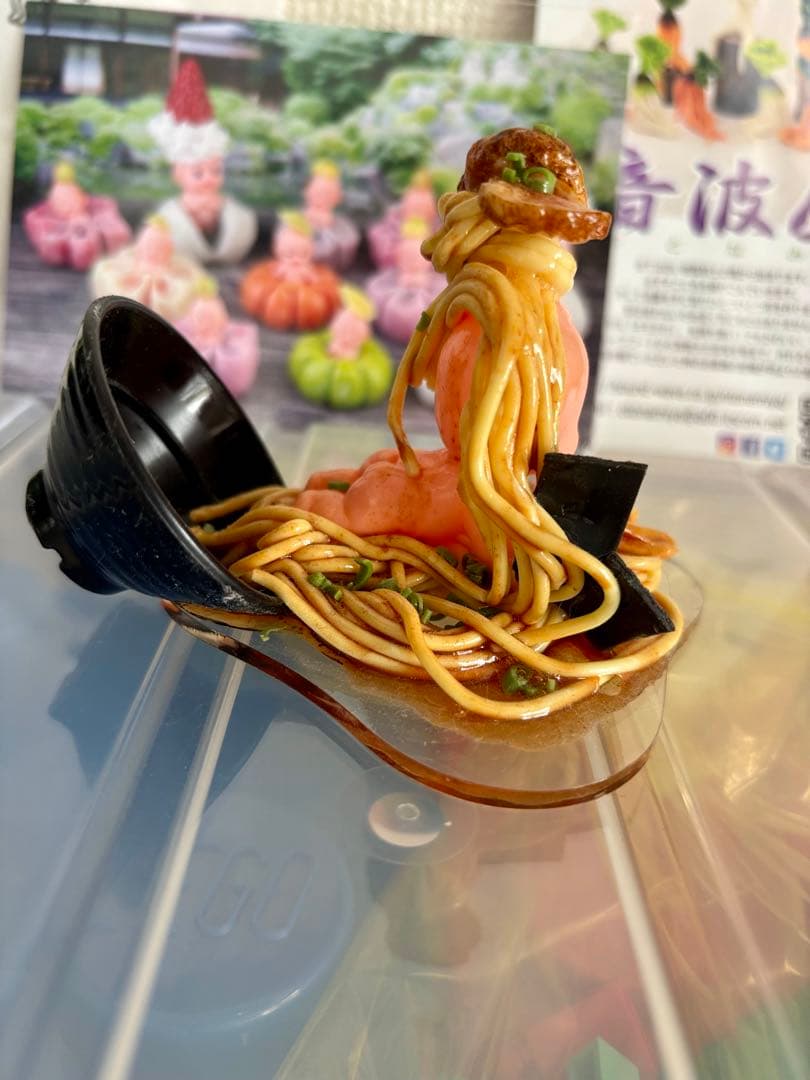 音波屋　キューピー　デザフェス　デザインフェスタ　ラーメン　ハンドメイド