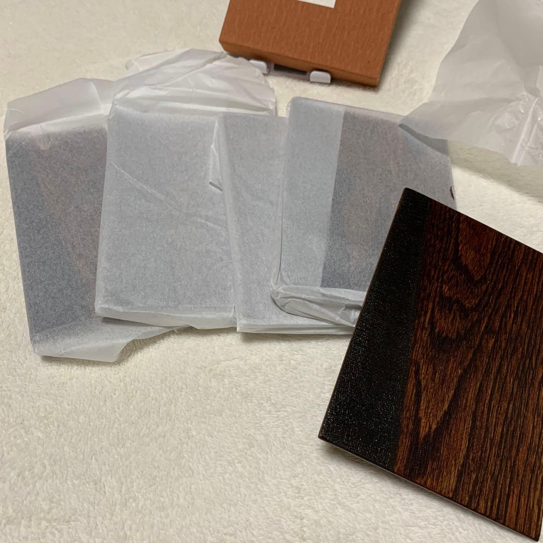 秋田川連漆器　天然木　伝統工芸　菓子皿