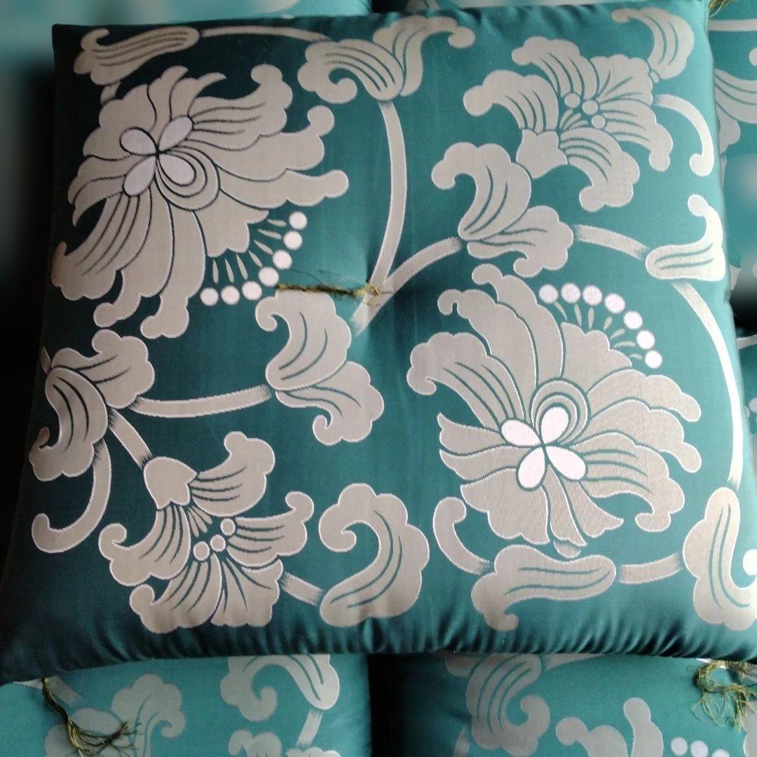 婚礼座布団　超大判5枚　約64 x 64 x 12 cm