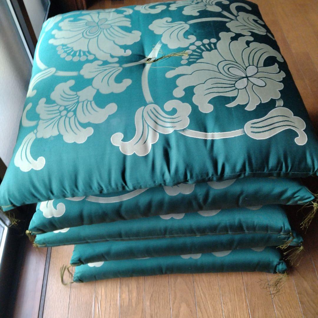 婚礼座布団　超大判5枚　約64 x 64 x 12 cm