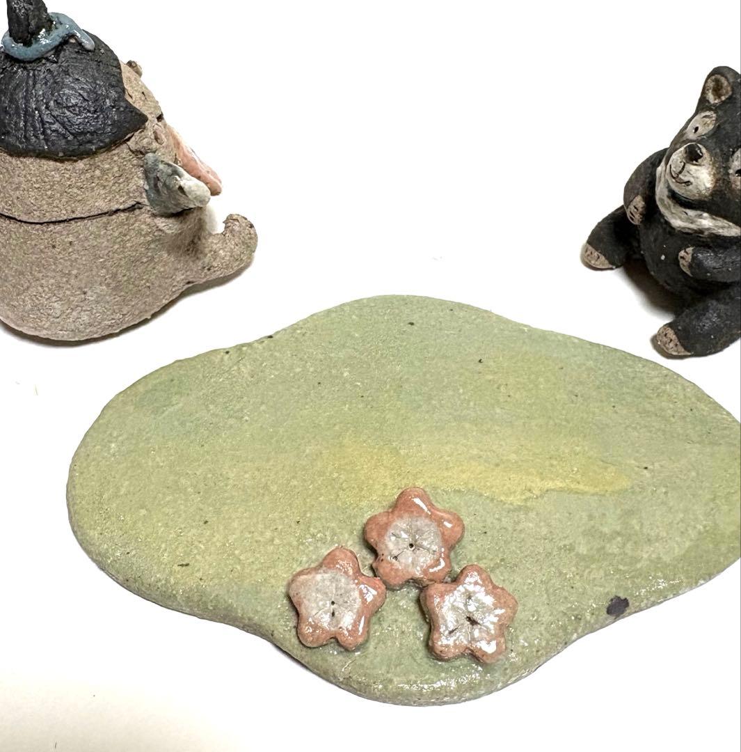 可愛い❤️金太郎と熊❤️縁起物、節句、陶器人形、置物、子供の日、作家