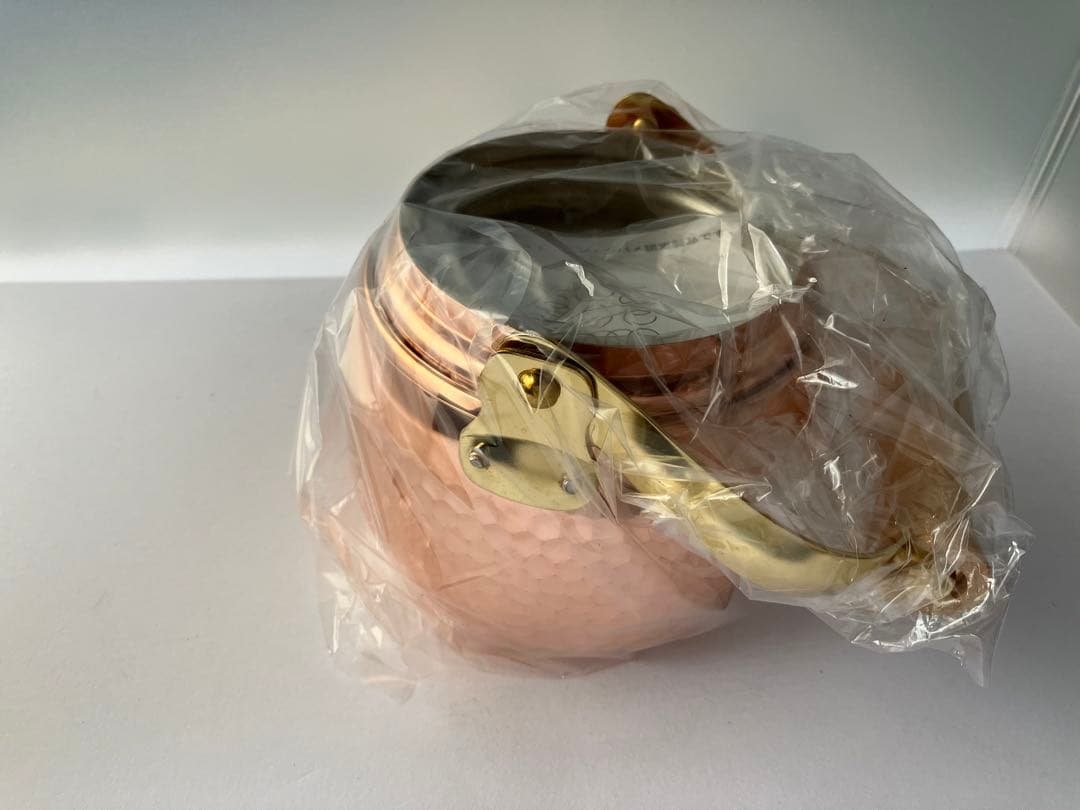 純銅製ケトル1.0L【日本製・新品未使用】