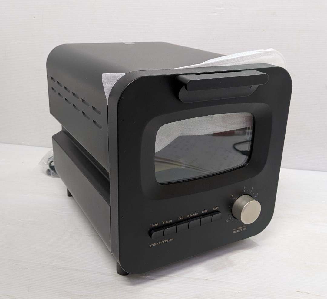 未使用 rècolte レコルト スライドラックトースター RSR-2 ブラック