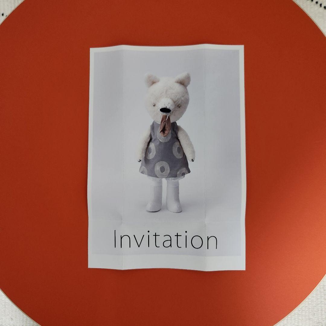 黒田有里　白いオオカミちゃん専用　手作りリボンロゼット