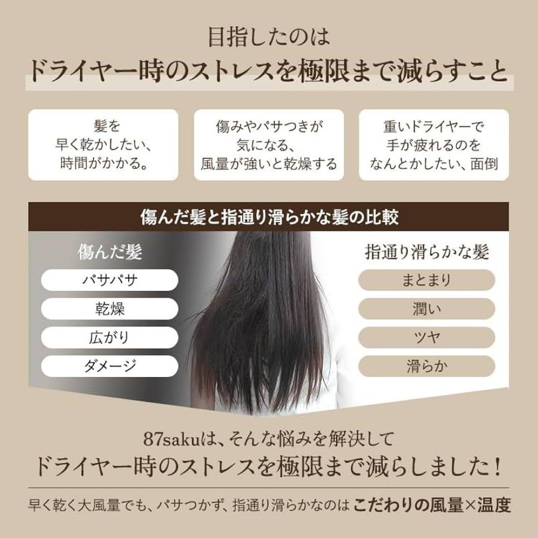 ヘアドライヤー 大風量 速乾 軽量 マイナスイオン ツヤ髪 ドライヤー