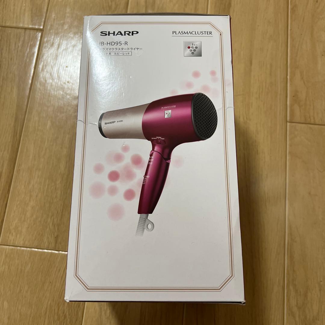 SHARP IB-HD95-R ヘアドライヤー プラズマクラスター