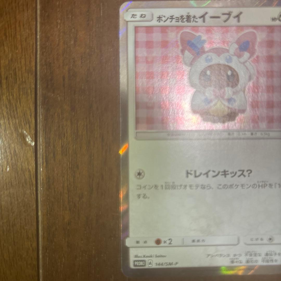 ポンチョを着たイーブイ 144/SM-P