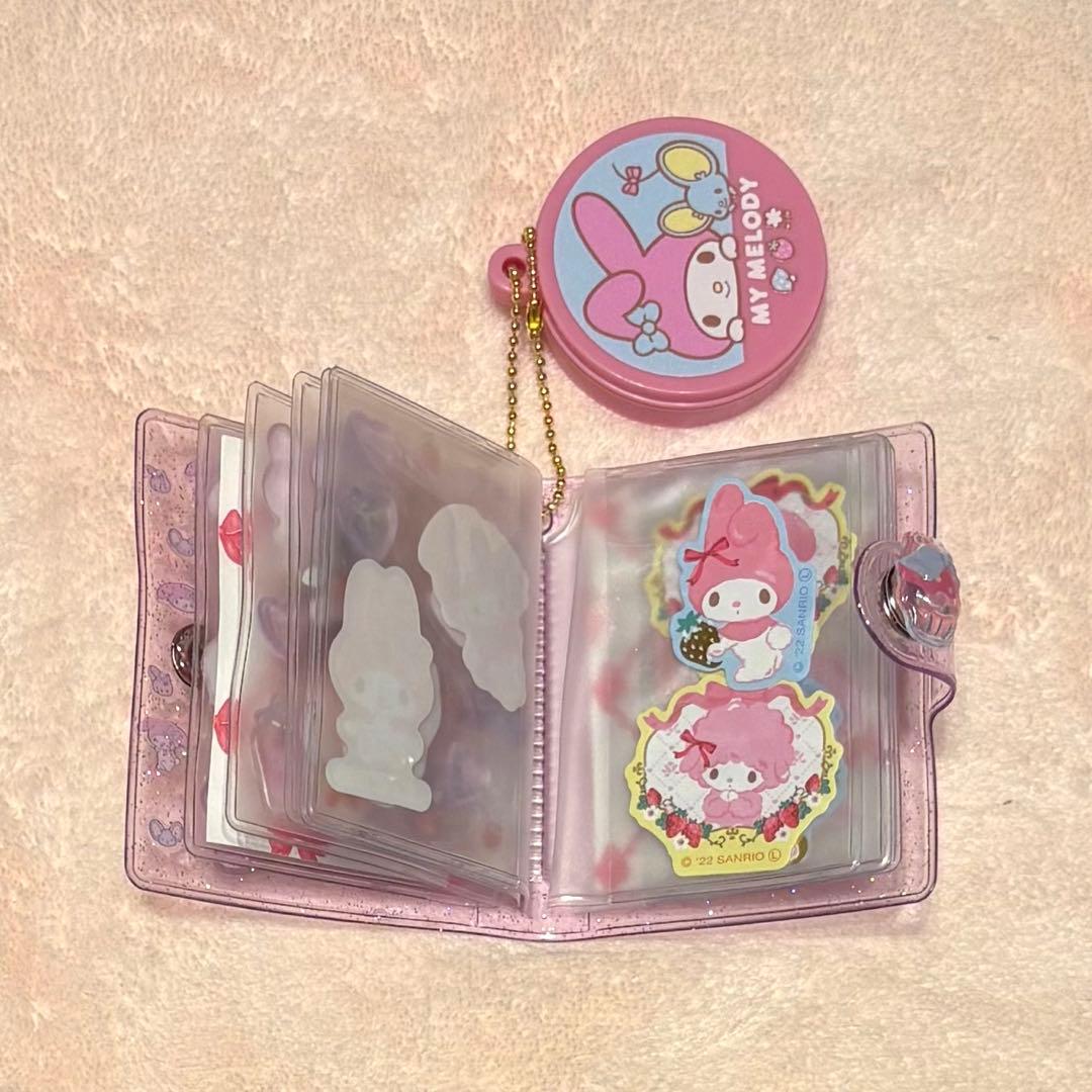 【まこ】　マロンクリームちゃん　シール帳＋マイメロちゃん　ミニシール帳