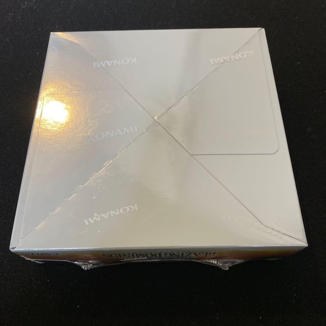 【新品未開封シュリンク付き】遊戯王　ブレイジング　ドミニオン　4box