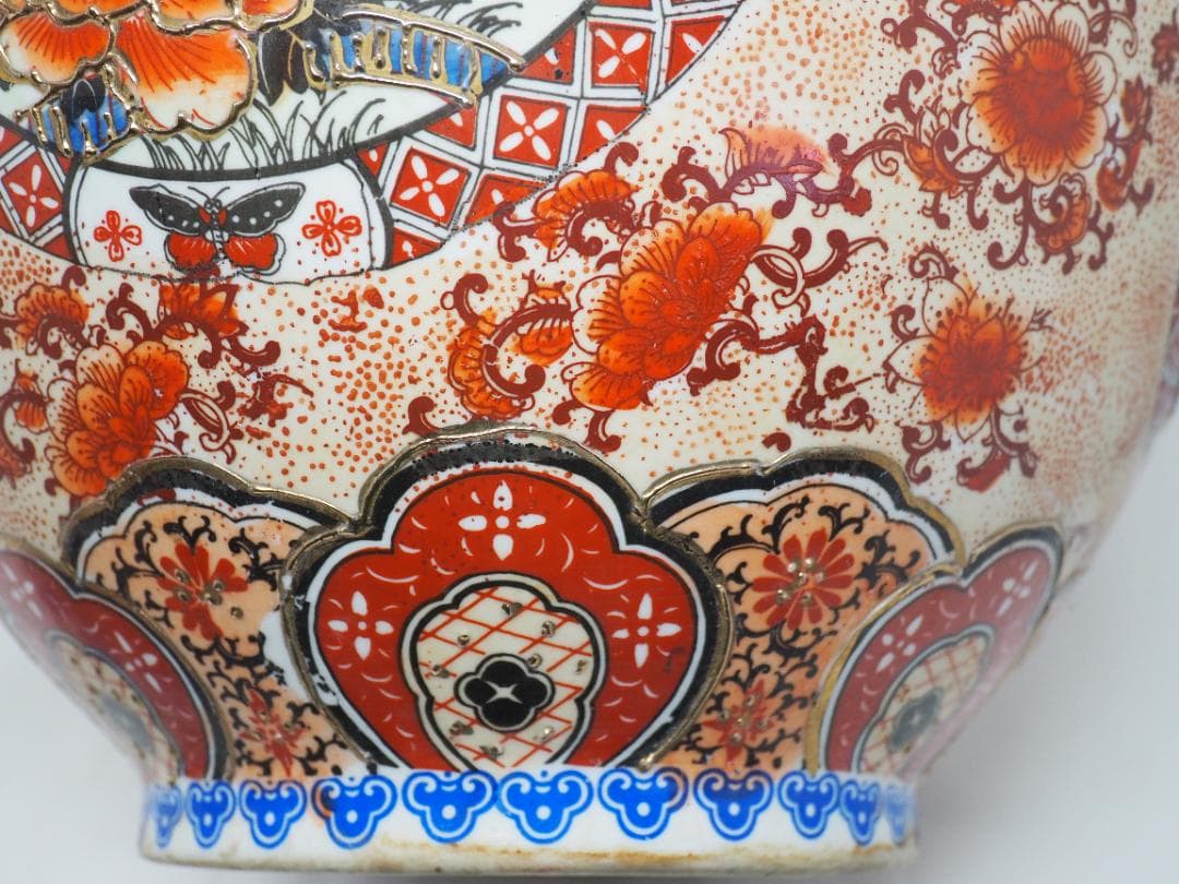 有田焼　伊万里　沈香壺　蓋付き 　大型