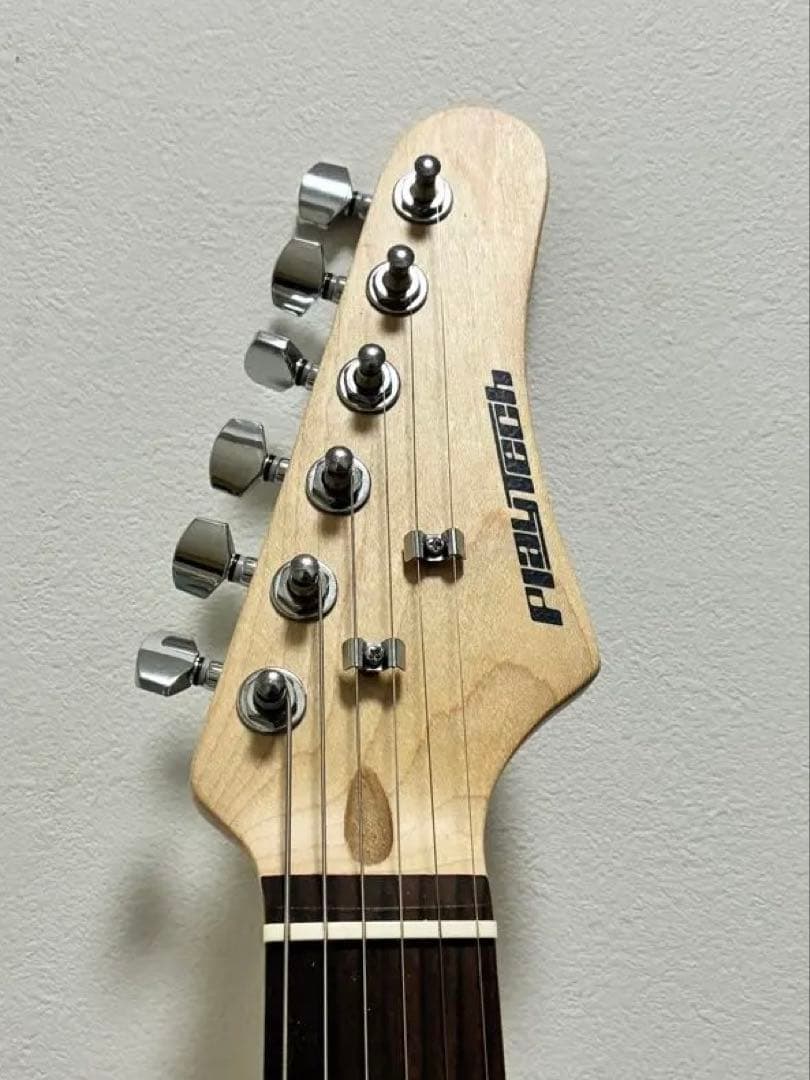 PLAYTECH エレキギター ST250 Rich Red ストラト オマケ付