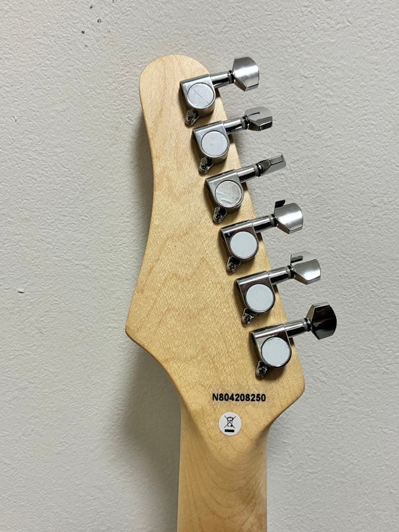 PLAYTECH エレキギター ST250 Rich Red ストラト オマケ付